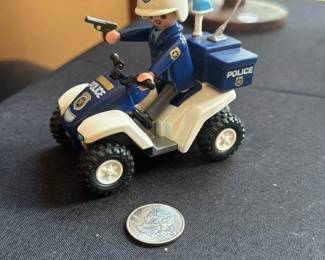 Playmobil Police Motorcycle with Officer
