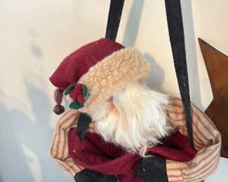 primitive americana santa claus doll