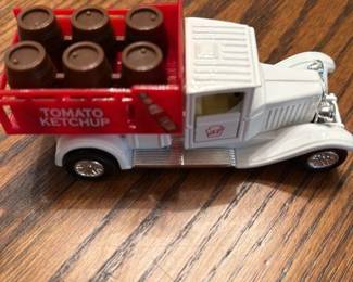 Die-Cast Tomato Ketchup Truck Toy