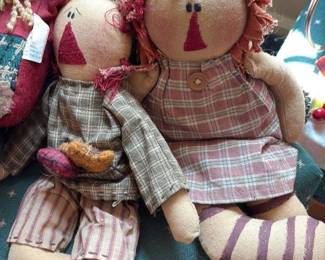 Primitive Rag Dolls