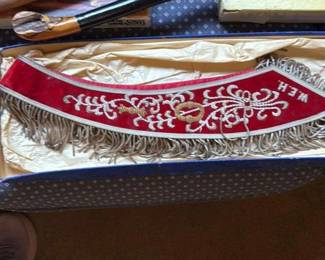 Masonic Lodge Regalia Sash