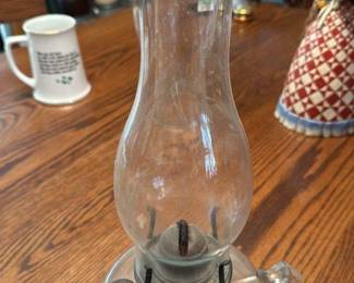 Glass Oil Lamp