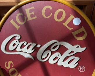 Coca-Cola "Ice Cold Sold Here" Sign