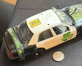 Irish Police Car Diecast Model
