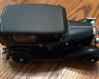 1930s Police Car Model