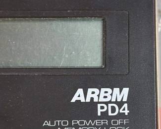 ARBM PD4 Auto Power Off Memory Lock Calculator
