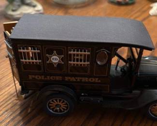 Model Police Patrol Wagon