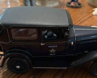 1930s Police Car Model