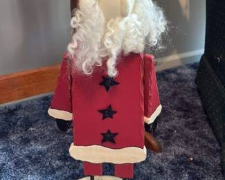 Primitive Folk Art Santa Claus Figurine