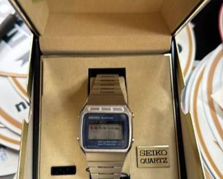 Seiko Quartz Digital Watch