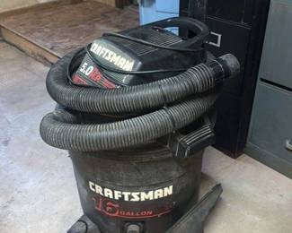 Craftsman 16 Gallon 5.0 Peak HP Wet/Dry Vacuum