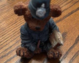 Bear Figurine in Uniform