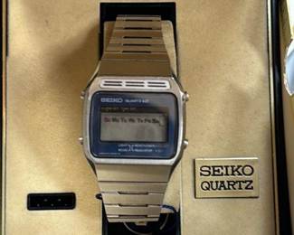 Seiko Quartz Digital Watch