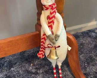 Decorative Snowman Figurine