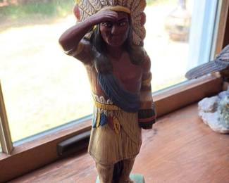 Native American Chief Figurine