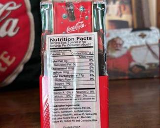Coca-Cola Tin with 3 Bottles