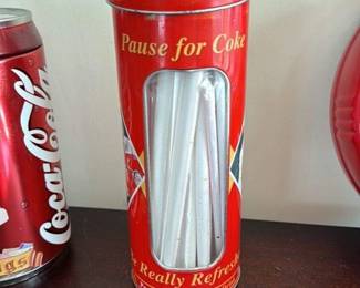 Coca-Cola Straw Dispenser