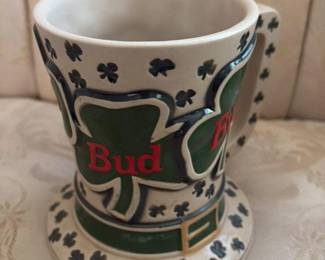 Budweiser St. Patrick's Day Beer Stein