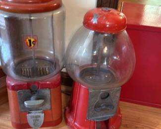 Vintage Gumball Machines