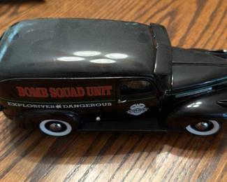Bomb Squad Unit Toy Truck