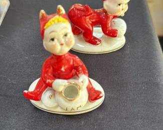 Lefton China "Cherub" Figurines