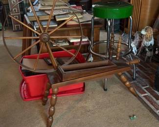 Antique Spinning Wheel