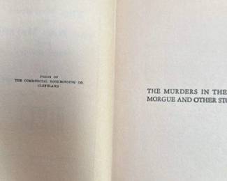 The Murders in the Rue Morgue and Other Stories by Edgar Allen Poe
