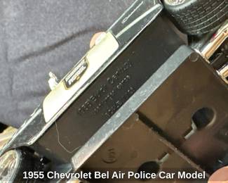 1955 Chevrolet Bel Air Police Car Model