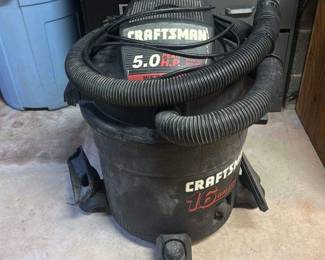 Craftsman 16 Gallon 5.0 Peak HP Wet/Dry Vacuum