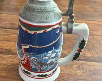 Coca-Cola Christmas Stein