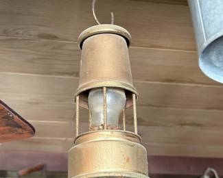 Vintage Miners Lamp