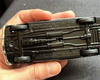 1950s Ford Custom Deluxe Diecast Model Car