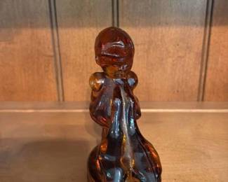 Amber Glass Figurine