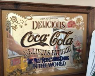 Coca-Cola "Delicious" Mirror
