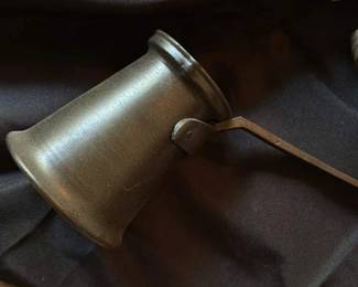 Antique Pewter Sauce Boat