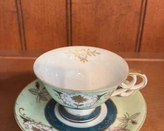 Antique Tea Cup and Saucer