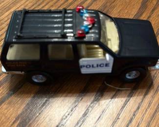 1970s Ford Bronco Police Car Diecast