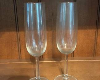 Vintage Champagne Flutes