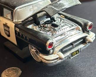 1955 Chevrolet Bel Air Police Car Model