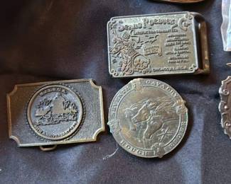 Collection of Vintage Belt Buckles
