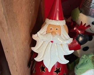 santa claus lantern