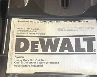 DeWalt DW660 Cut Out Tool