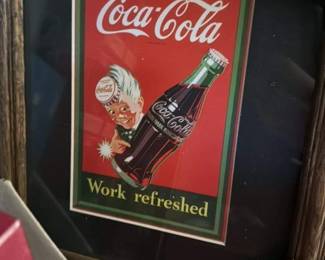 Coca-Cola "Work Refreshed" Poster