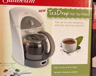 Sunbeam Tea Drop Hot Tea Maker
