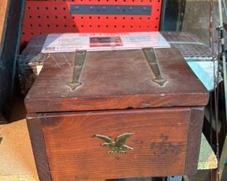 Wooden American Flag Display Box