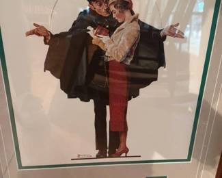 Boulevard Policeman by Normal Rockwell