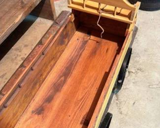 Vintage Wooden Wagon