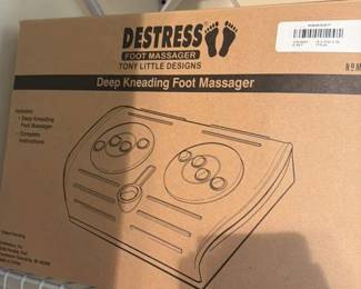 Destress Deep Kneading Foot Massager by Tony Little Designs