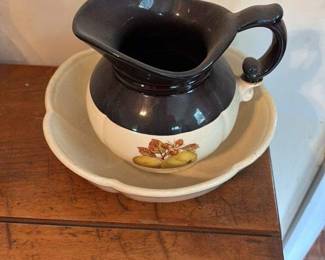 Pitcher and Bowl Set