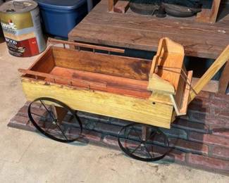 Vintage Wooden Wagon